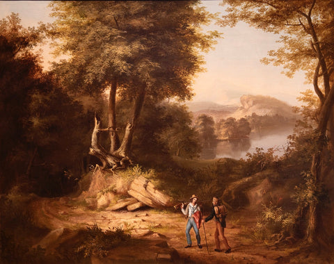 Hunters in a Landscape