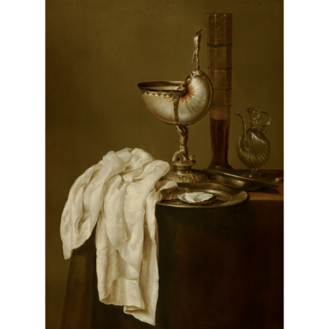 Still life with Nautilus cup