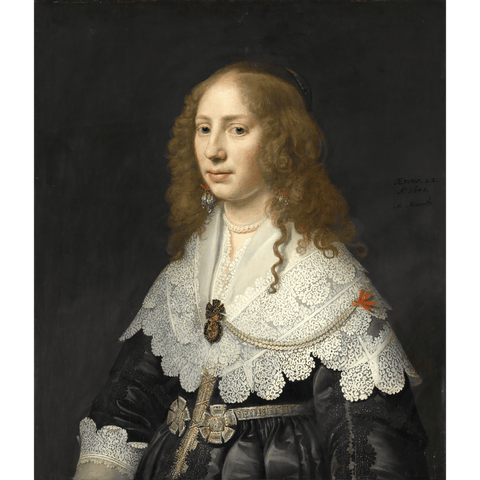 Portrait of Aegje Hasselaer, wife of Henrick Hooft