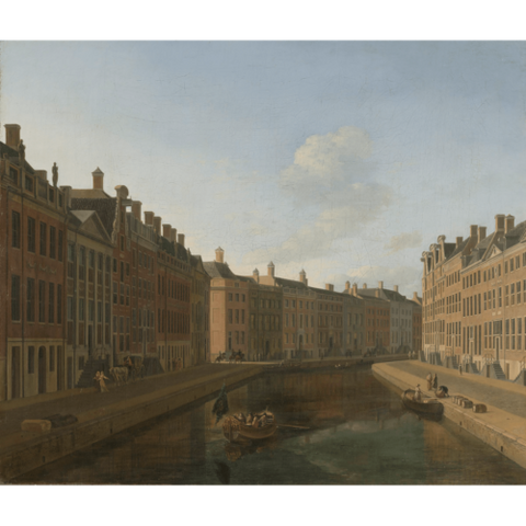 View of the Golden Bend in the Herengracht from the east