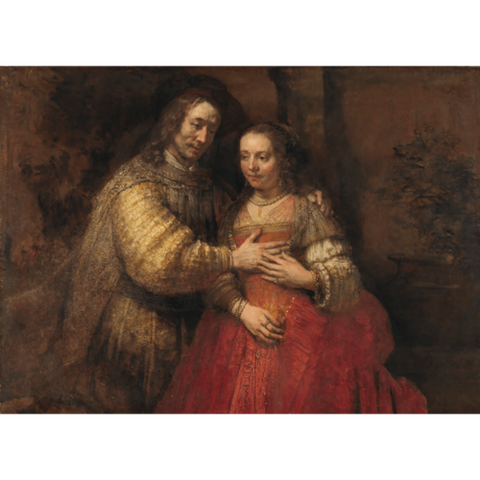 Isaac and Rebekah, known as 'The Jewish Bride