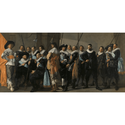 Riflemen of district XI led by captain Reynier Reael, known as 'The meager company